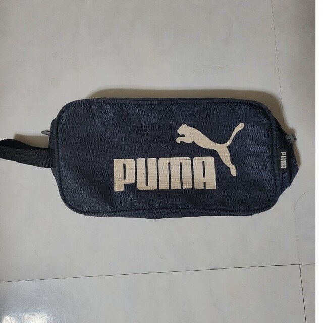 PUMA(プーマ)のPUMA プーマ　シューズケース　シューズバック　ネイビー スポーツ/アウトドアのスポーツ/アウトドア その他(その他)の商品写真