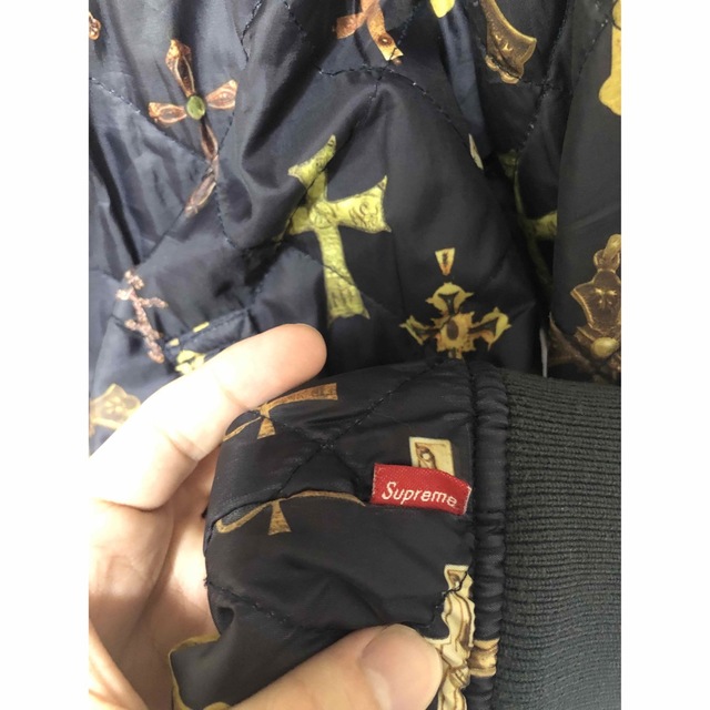 13SS SUPREME Crosses Reversible Bomber 13SS SUPREME Crosses Reversible Bomber
