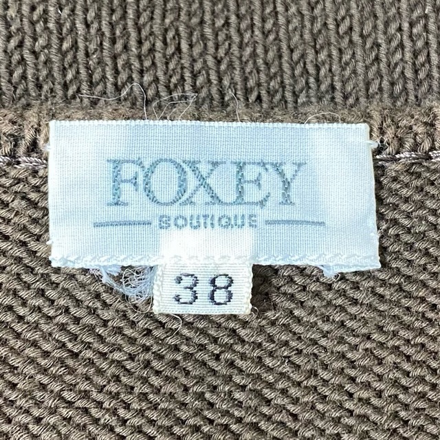 【FOXEY】 洗える  半袖ニット  38サイズ 8