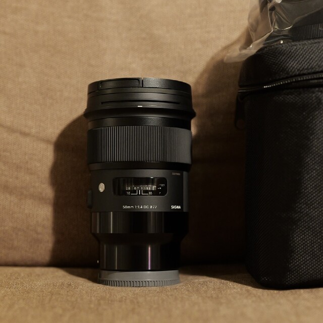 SIGMA 50mm F1.4 DG HSM SONY 超美品 Eマウント