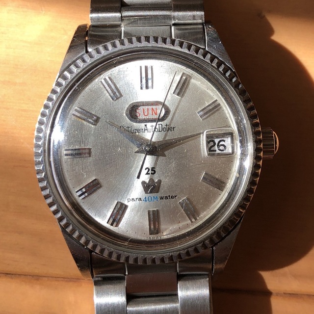 CITIZEN(シチズン)のシチズン　オートデータ　25石　1965 メンズの時計(腕時計(アナログ))の商品写真
