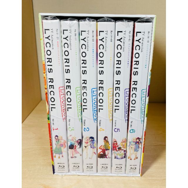 リコリス・リコイル 完全生産限定版 全6巻セット Blu-ray BOX リコリス・リコイル 完全生産限定版 全6巻セット Blu-ray BOX