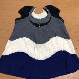 ツモリチサト(TSUMORI CHISATO)のTSUMORICHIS ATO チュニック(カットソー(半袖/袖なし))