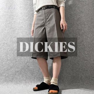 ディッキーズ(Dickies)の【ディッキーズ】ワイド ルーズ ワーク ショーツ ハーフパンツ グレー W40(ショートパンツ)