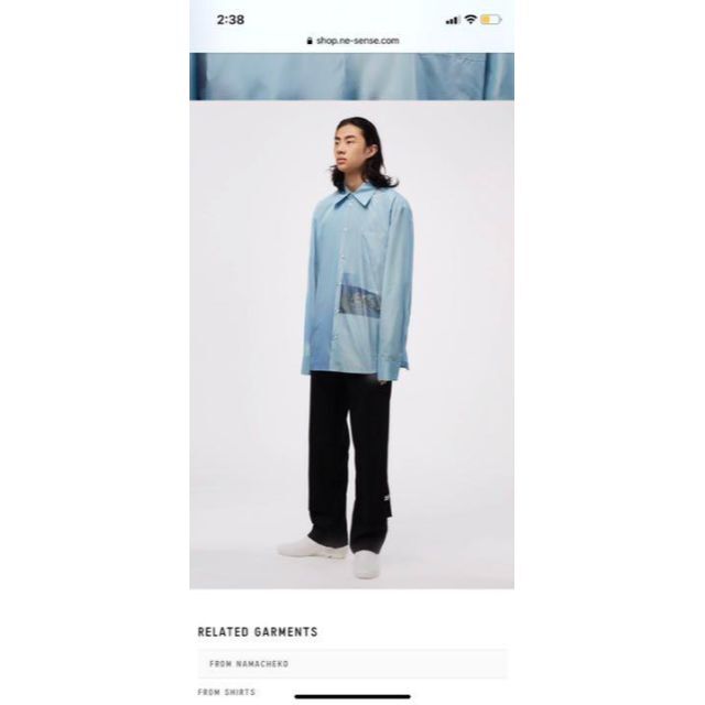 namacheko 20aw フラップトラウザー スラックス 正規品 noxcapital.de