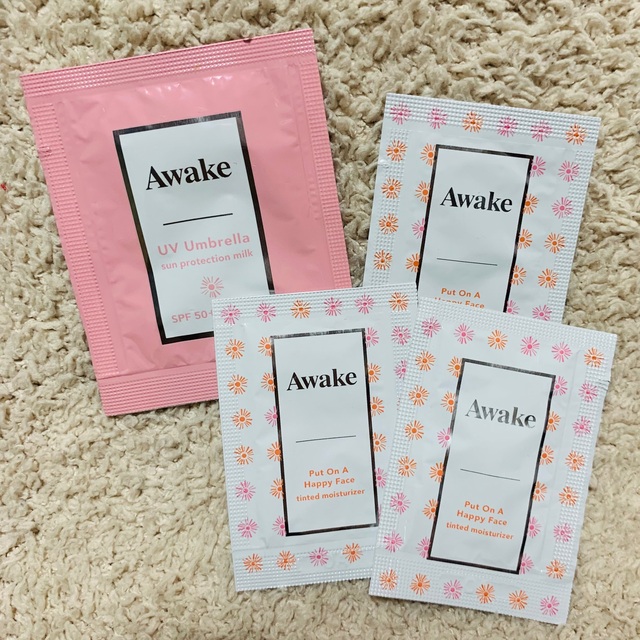 AWAKE(アウェイク)のアウェイク　サンプルセット コスメ/美容のベースメイク/化粧品(化粧下地)の商品写真