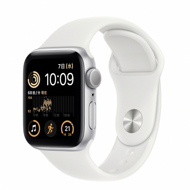 AppleWatch MNJP3J/A SE第2世代　40mm ホワイト