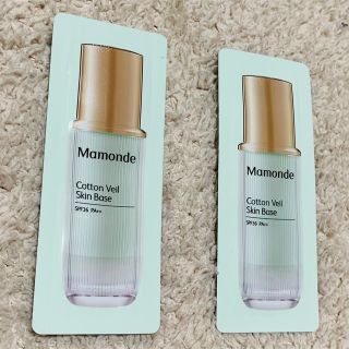 アモーレパシフィック(AMOREPACIFIC)のマモンド　コットベールスキンベース　サンプル(化粧下地)