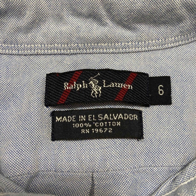 Ralph Lauren(ラルフローレン)のPolo Ralph Lauren 長袖シャツ 6yr キッズ/ベビー/マタニティのキッズ服男の子用(90cm~)(Tシャツ/カットソー)の商品写真