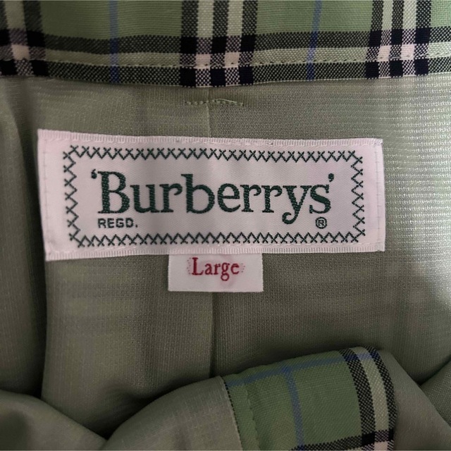 BURBERRY(バーバリー)の美品　Burberrys バーバリーズ　ハーフパンツ　ライトグリーン　チェック レディースのパンツ(ハーフパンツ)の商品写真