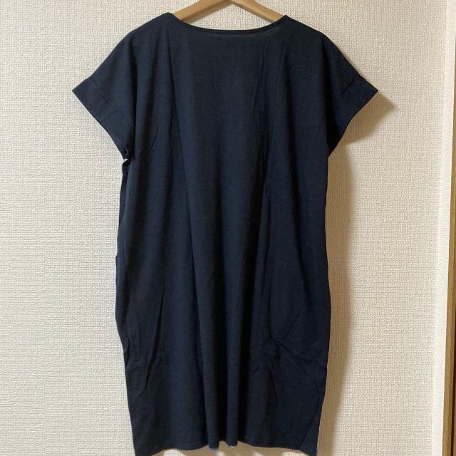 Design Tshirts Store graniph(グラニフ)のグラニフ　チュニックワンピース　シリウスの曳航　鴻池朋子　フリーサイズ レディースのワンピース(ひざ丈ワンピース)の商品写真