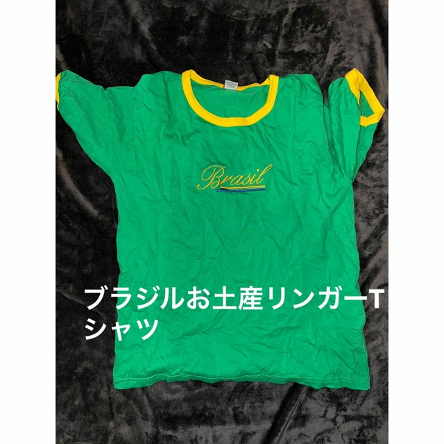 ブラジルお土産 リンガーTシャツ L メンズのトップス(Tシャツ/カットソー(半袖/袖なし))の商品写真