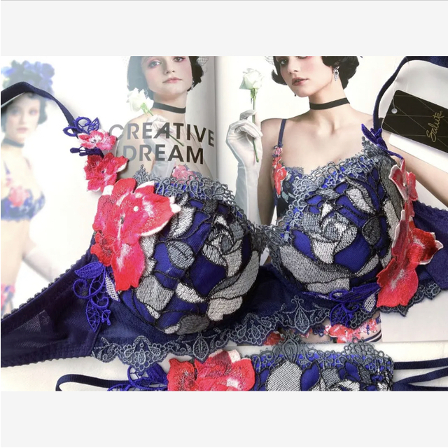 新品タグ付】 ワコール/Saluteベルエポック☆P- UPブラ☆B75M 新しい