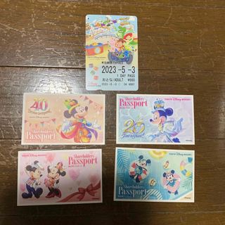 ディズニー(Disney)の東京ディズニーリゾート　使用済パスポート等(遊園地/テーマパーク)