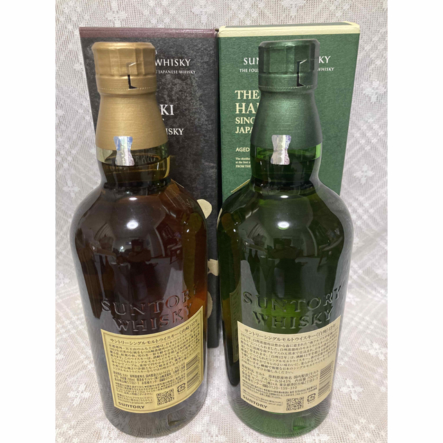 山崎12年と白州12年 1