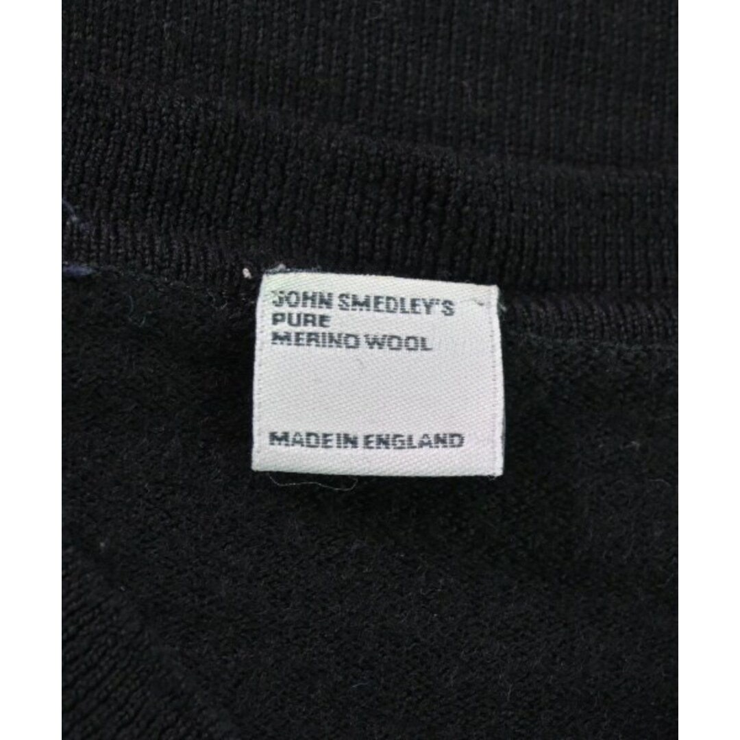 JOHN SMEDLEY(ジョンスメドレー)のJOHN SMEDLEY ジョンスメドレー ニット・セーター XL 黒 【古着】【中古】 メンズのトップス(ニット/セーター)の商品写真