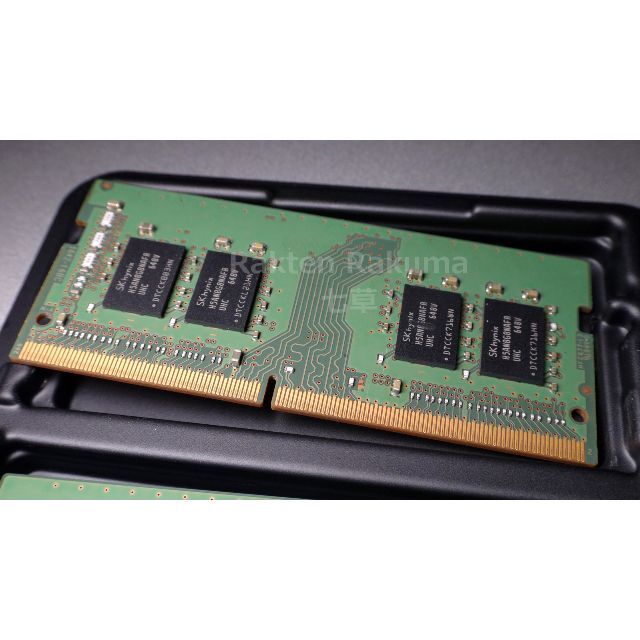 ノートPC用メモリ DDR4 稼働品 16GB（8GBが2枚） RAM 4