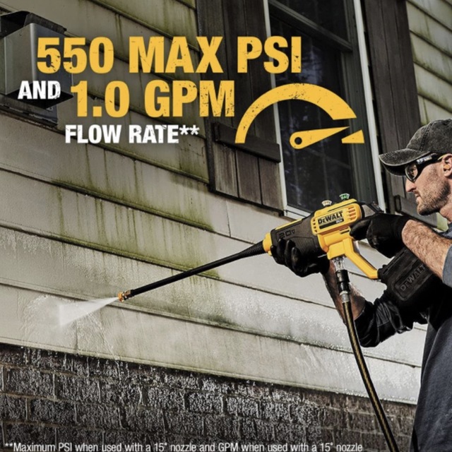 DEWALT 550 PSI POWER CLEANER TOOL ONLY | wic-capital.net