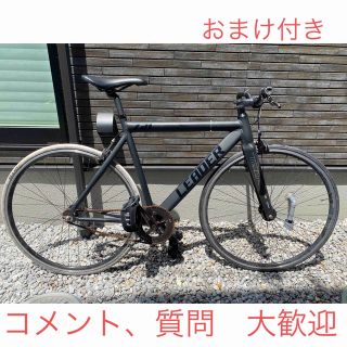 フジバイクス(FUJI BIKES)のleader bike 721 BLACK Mサイズ　おまけ次(自転車本体)