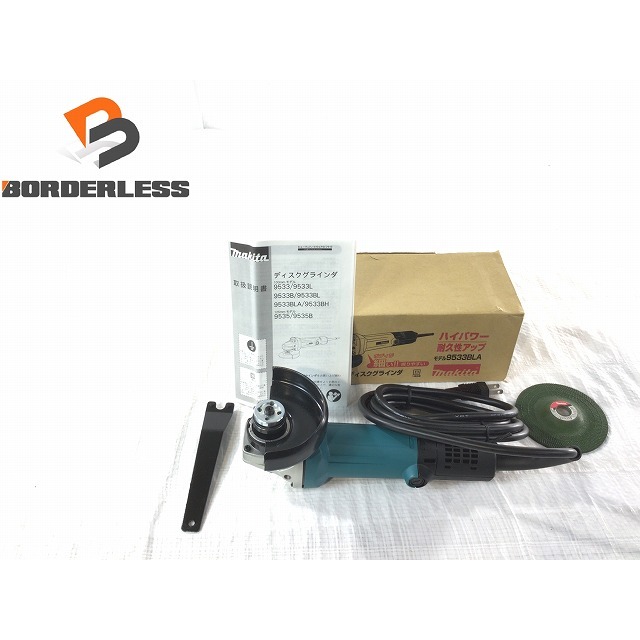 ☆未使用品☆makita マキタ 100V 100mm ディスクグラインダ 9533BLA ...