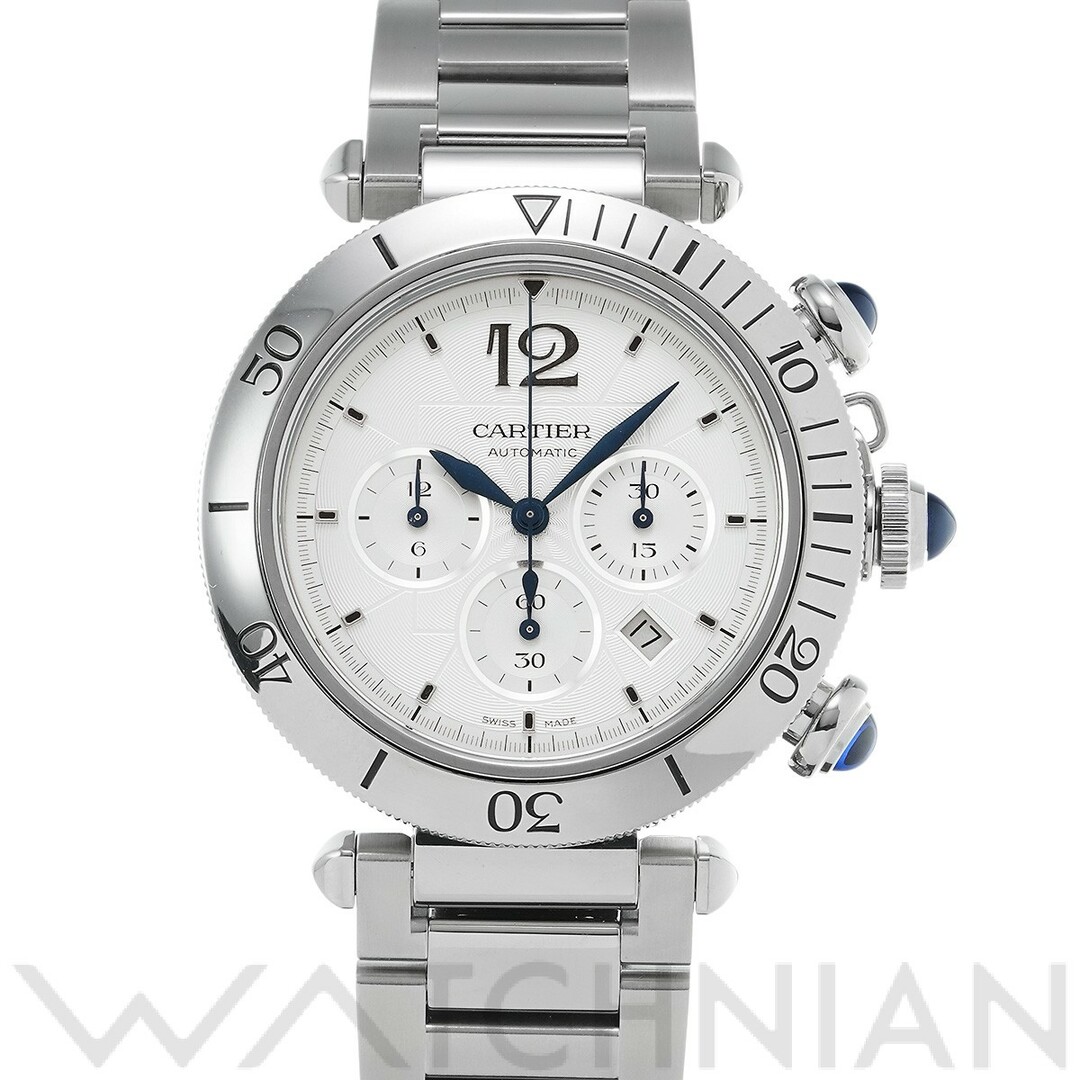 Cartier - 中古 カルティエ CARTIER WSPA0018 シルバー メンズ 腕時計