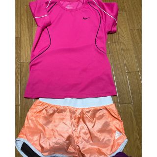 ナイキ(NIKE)のNIKE Tシャツ＆adidas短パンのセット(ウェア)