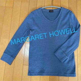 マーガレットハウエル(MARGARET HOWELL)のMARGARET HOWELL BLUE JERSEY(カットソー(長袖/七分))