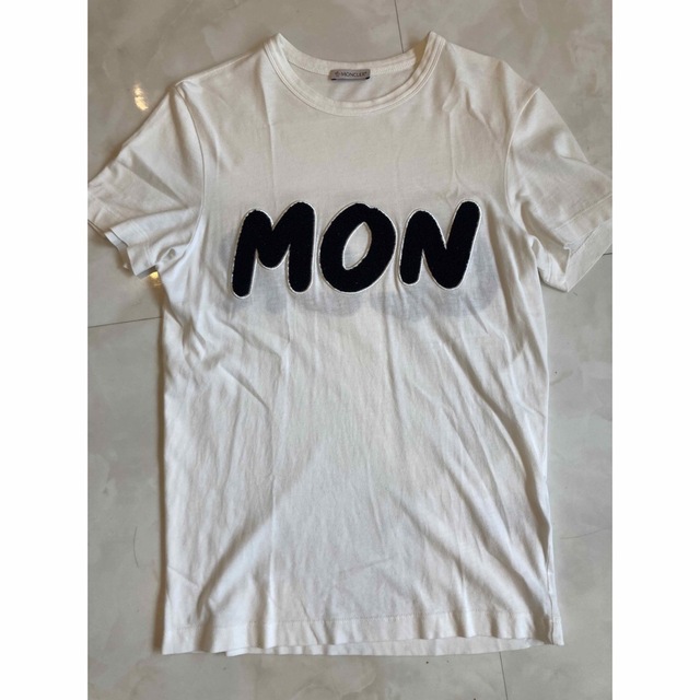 【美品】MONCLER Tシャツ パイル生地　モンクレール 半袖　サイズXSトップス