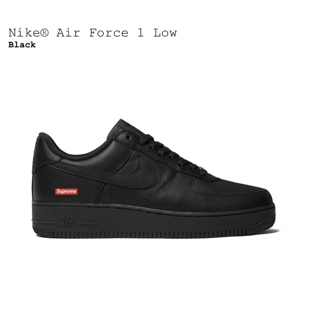 Nike × Supreme Air Force 1 Low シュプリーム