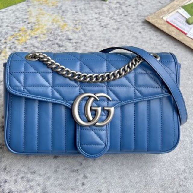 人気特価 - Gucci GUCCI ショルダーバッグ グッチ〔GGマーモント