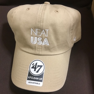 フォーティセブン(47 Brand)のNEAT USA ニート　ベージュ　キャップ(キャップ)