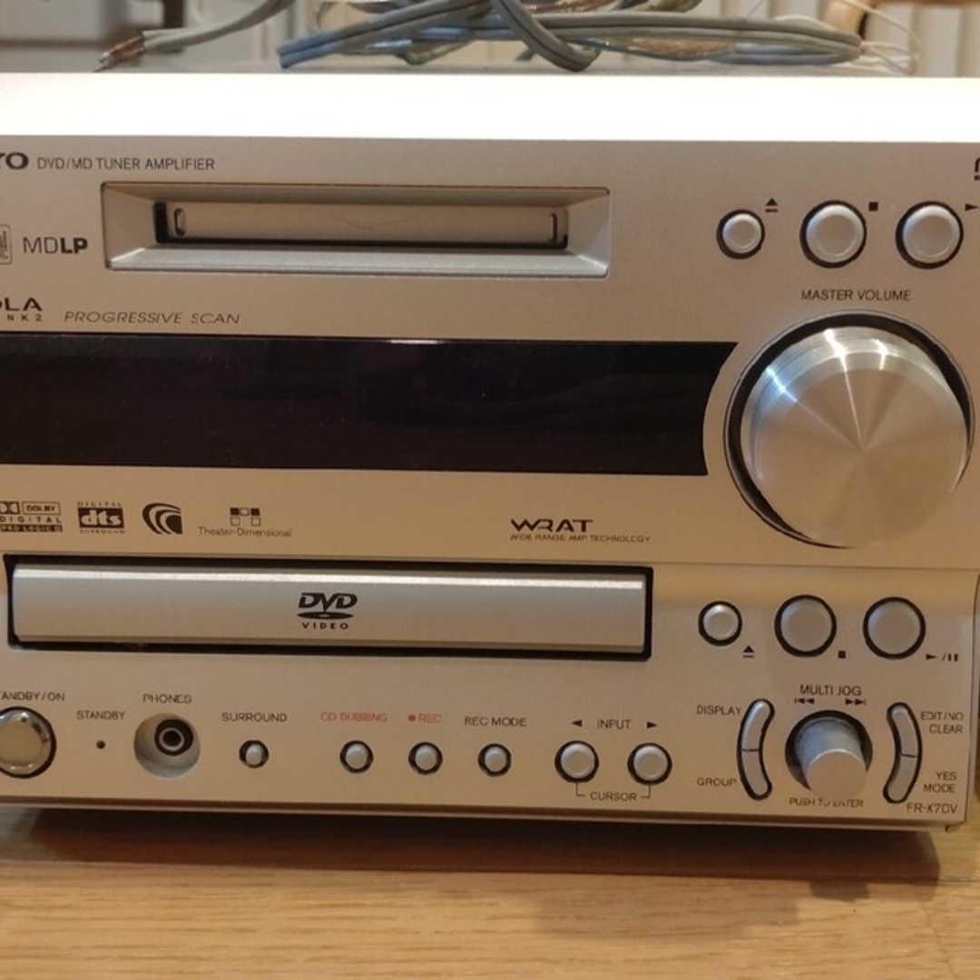 ONKYO FR-X7DV （DVD、MDチューナーアンプ スピーカー） 4