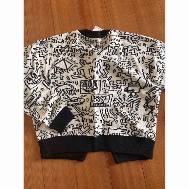 SLY(スライ)のSLY  Keith Haring コラボ カーディガン レディースのトップス(カーディガン)の商品写真