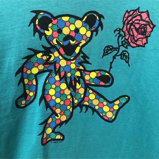 【grateful dead bear】Tシャツ M(10-12) レディースのトップス(Tシャツ(長袖/七分))の商品写真