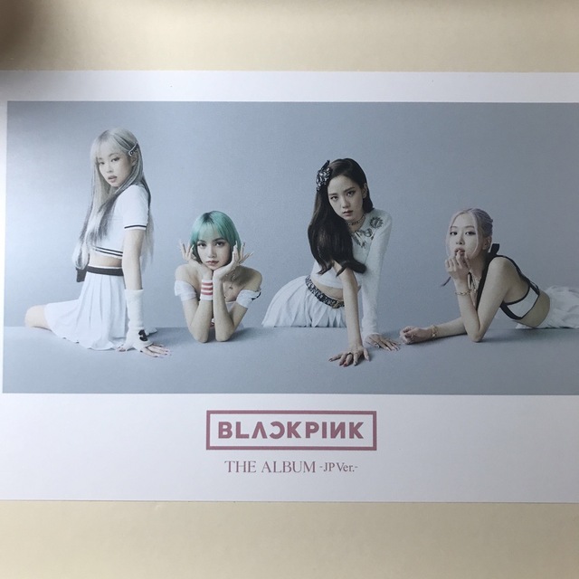 BLACKPINKプレミアム特典トレカ４枚！