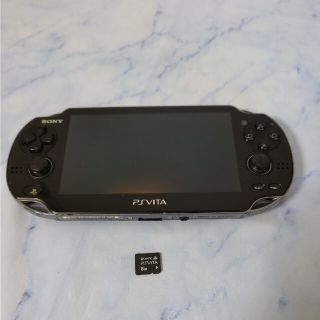 プレイステーションヴィータ(PlayStation Vita)の「PlayStation®Vita クリスタル・ブラック 3G/Wi-Fiモデル(携帯用ゲーム機本体)