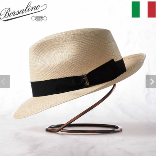 Borsalino 紳士 帽子 パナマ 140228 MADE in ITAL 適切な価格 www.gold