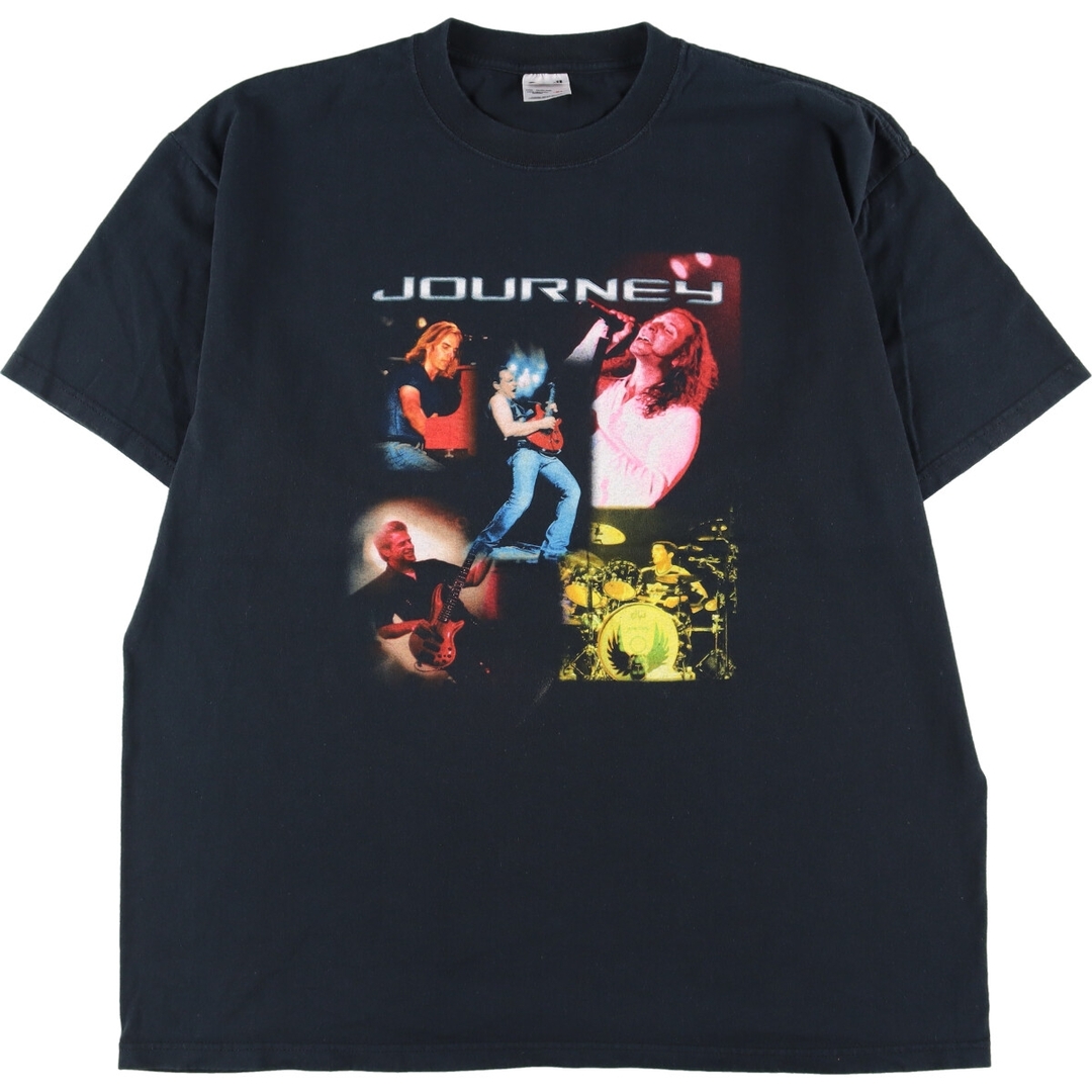 プリント生産国アンビル anvil JOURNEY ジャーニー ARRIVAL TOUR 2001 両面プリント バンドTシャツ バンT USA製 メンズXL /eaa334394