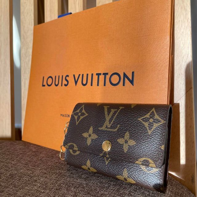 ルイヴィトン 6連 キーケース レディース フューシャ LV 新品 h-f770