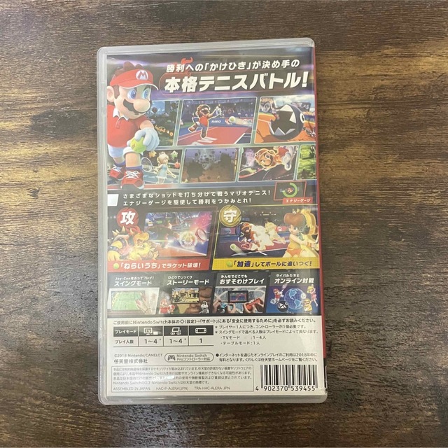 マリオテニス エース Switch エンタメ/ホビーのゲームソフト/ゲーム機本体(家庭用ゲームソフト)の商品写真