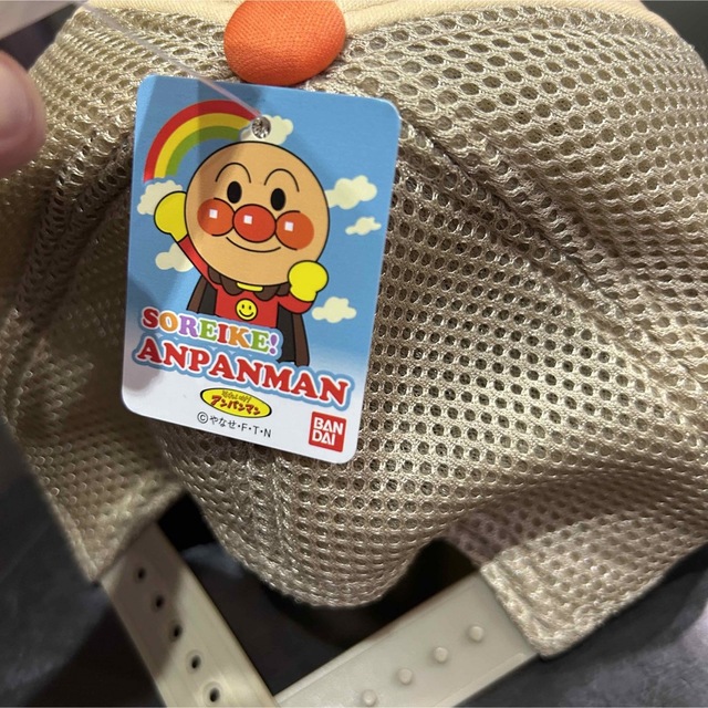 アンパンマン(アンパンマン)の新品　未使用　美品　アンパンマン　キャップ　帽子　ぼうし　anpanman キッズ/ベビー/マタニティのこども用ファッション小物(帽子)の商品写真