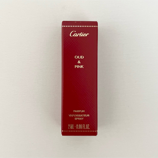 カルティエ(Cartier)のカルティエ レ ズール ヴォワイヤジューズ ウード ＆ピンク パルファン 2ml(香水(女性用))