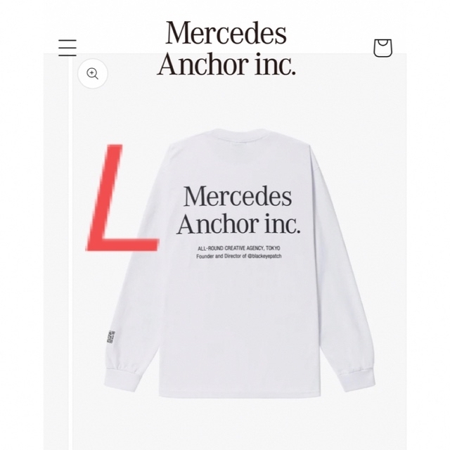 メルセデスアンカーインク Mercedesanchorinc ロンT L/S 【初売り ...