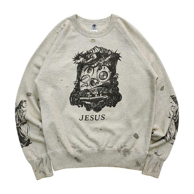 saint michael JESUS スウェット