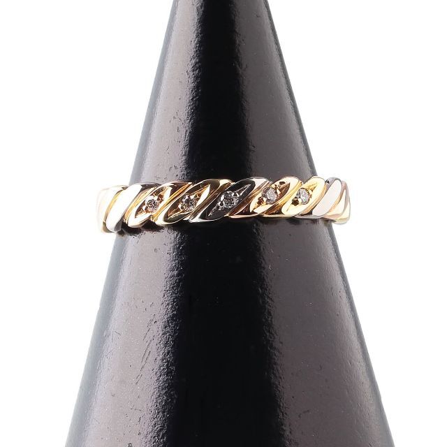 Christian Dior(クリスチャンディオール)のディオール ツイスト ダイヤ リング 5PD 11号弱【11461】 レディースのアクセサリー(リング(指輪))の商品写真