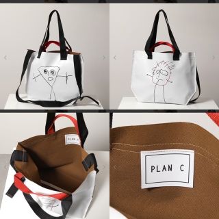Plan C - 【新品タグ付き】PLAN C 3wayトートバッグ ミディアム