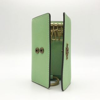 COACH - COACH ☆大人気☆ 6リング キーケース レザー ペール