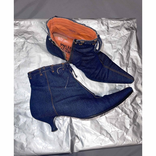 Walter Van Beirendonck w< ローヒール ブーツ 靴 | www.jarussi.com.br