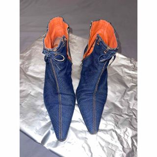 Walter Van Beirendonck w< ローヒール ブーツ 靴 | angeloawards.com