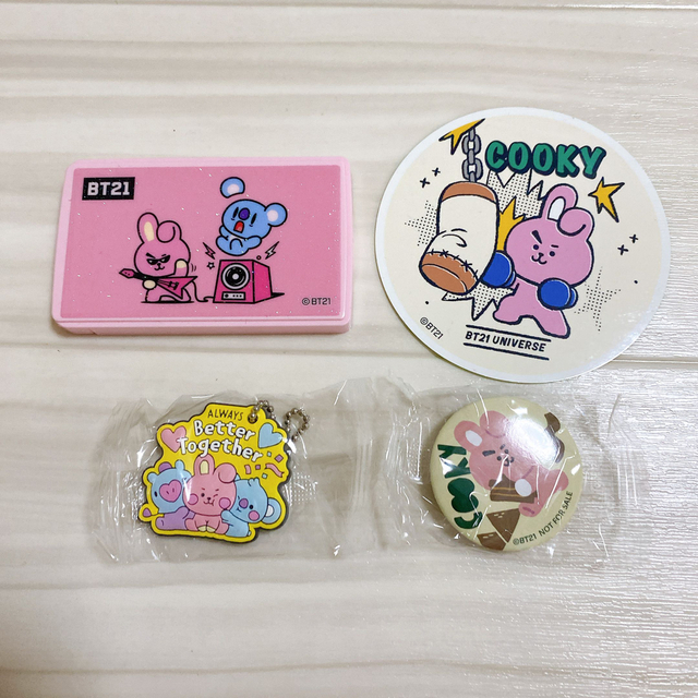 BTS BT21 COOKY グッズ 4点セット